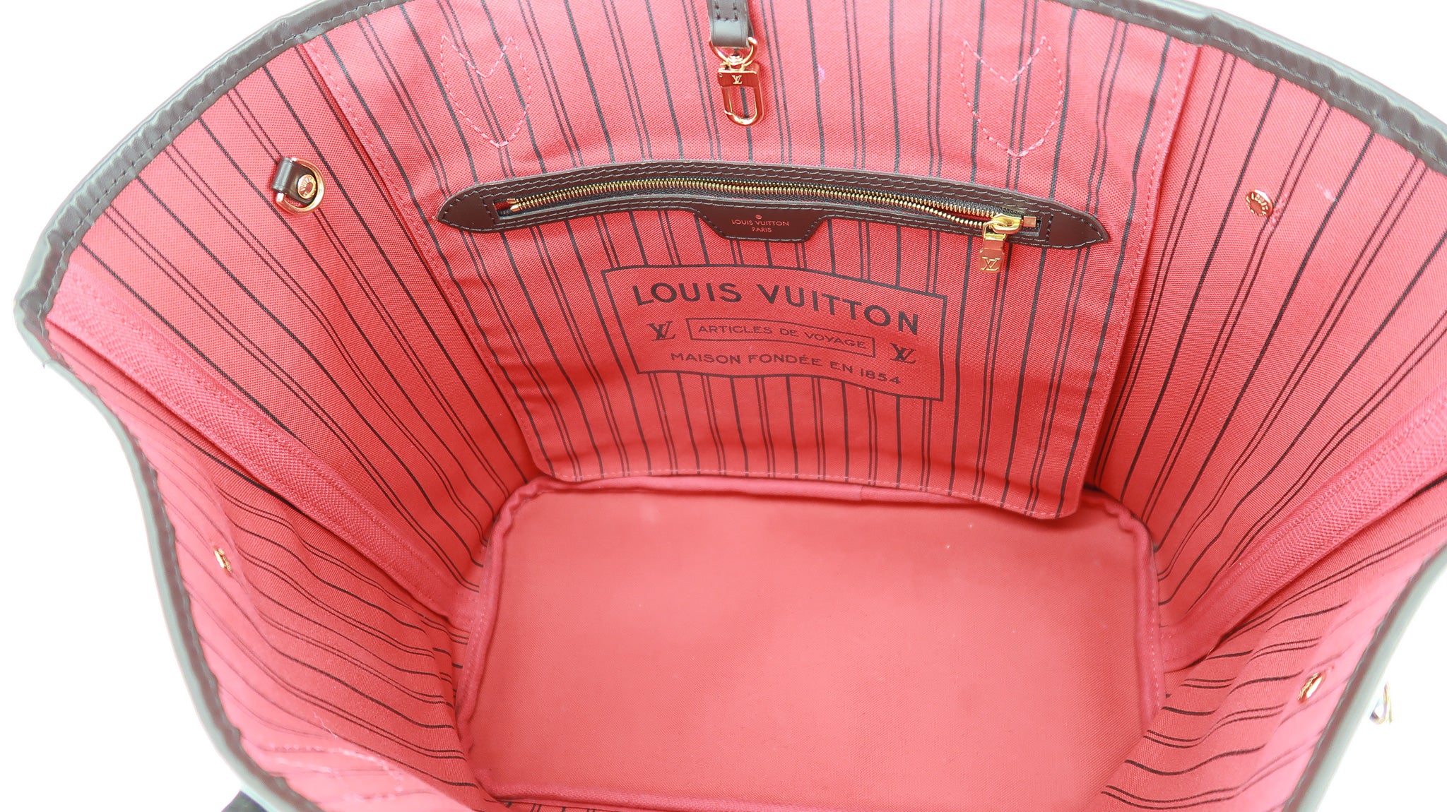 Louis Vuitton Damier Ebene Neverfull MM – DAC