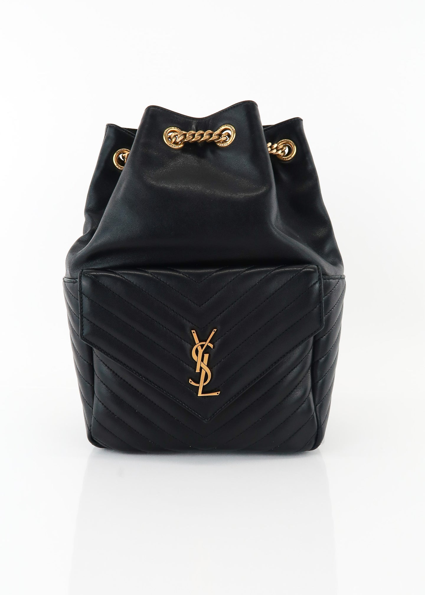 Saint Laurent Joe Backpack Black