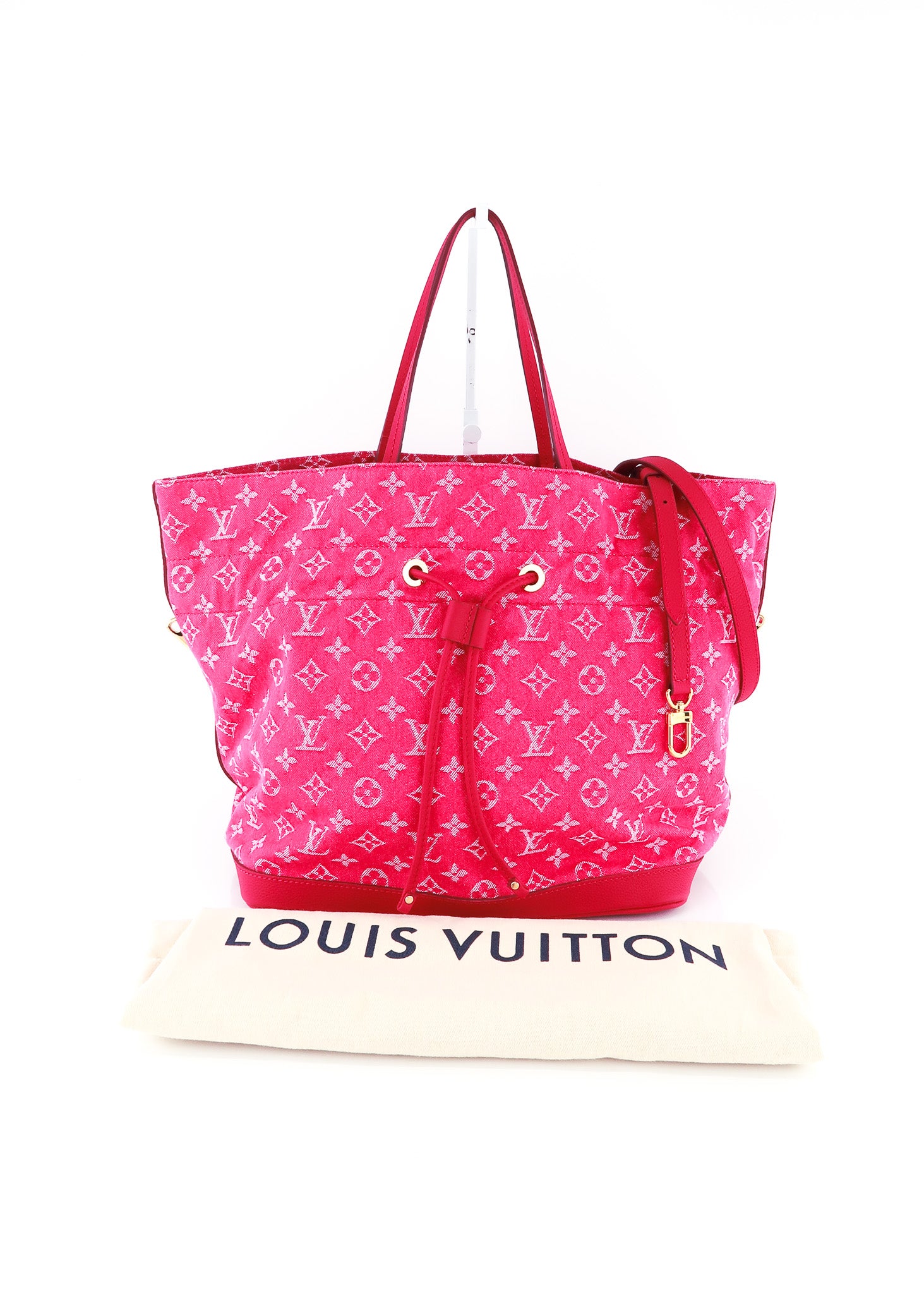 Louis Vuitton Authenticated Denim Purse