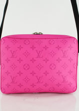 Load image into Gallery viewer, Louis Vuitton Taiga Monogram Outdoor Messenger Rose