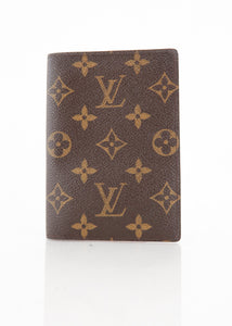 Louis Vuitton] Louis Vuitton Card case pass case Monogram canvas