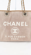 Load image into Gallery viewer, Chanel Small Deauville Tan