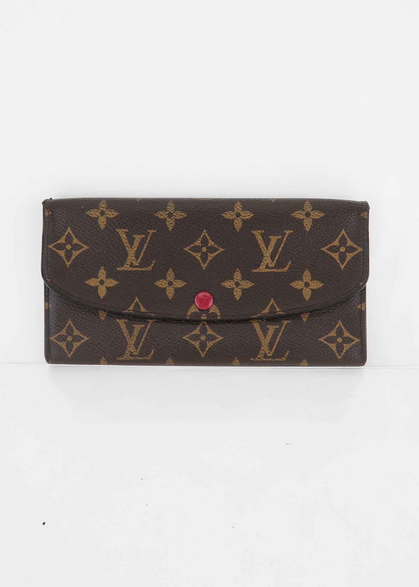 pink and brown louis vuitton wallet