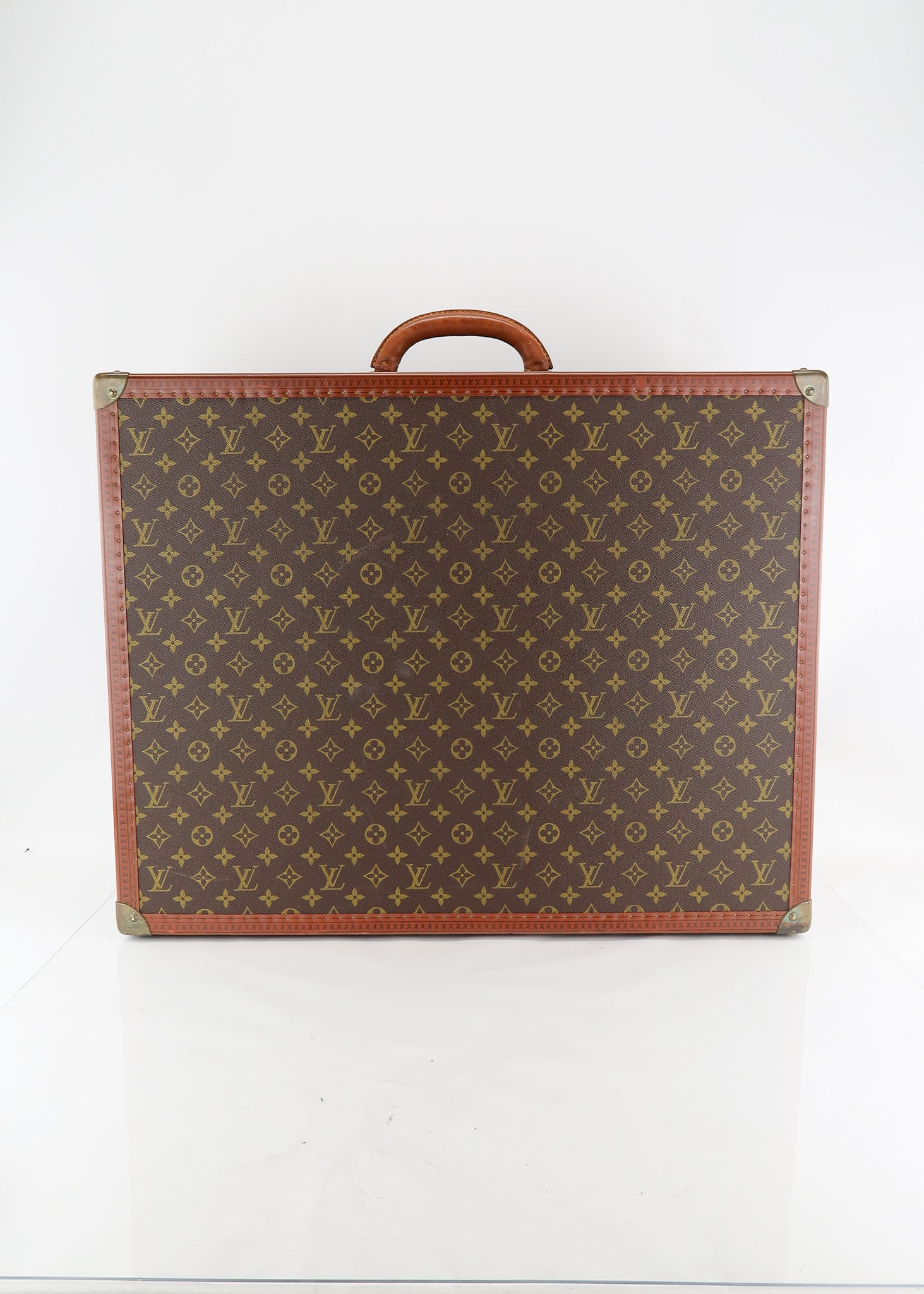 Louis Vuitton 'alzar 65' Monogram Canvas Hard Sided Suitcas