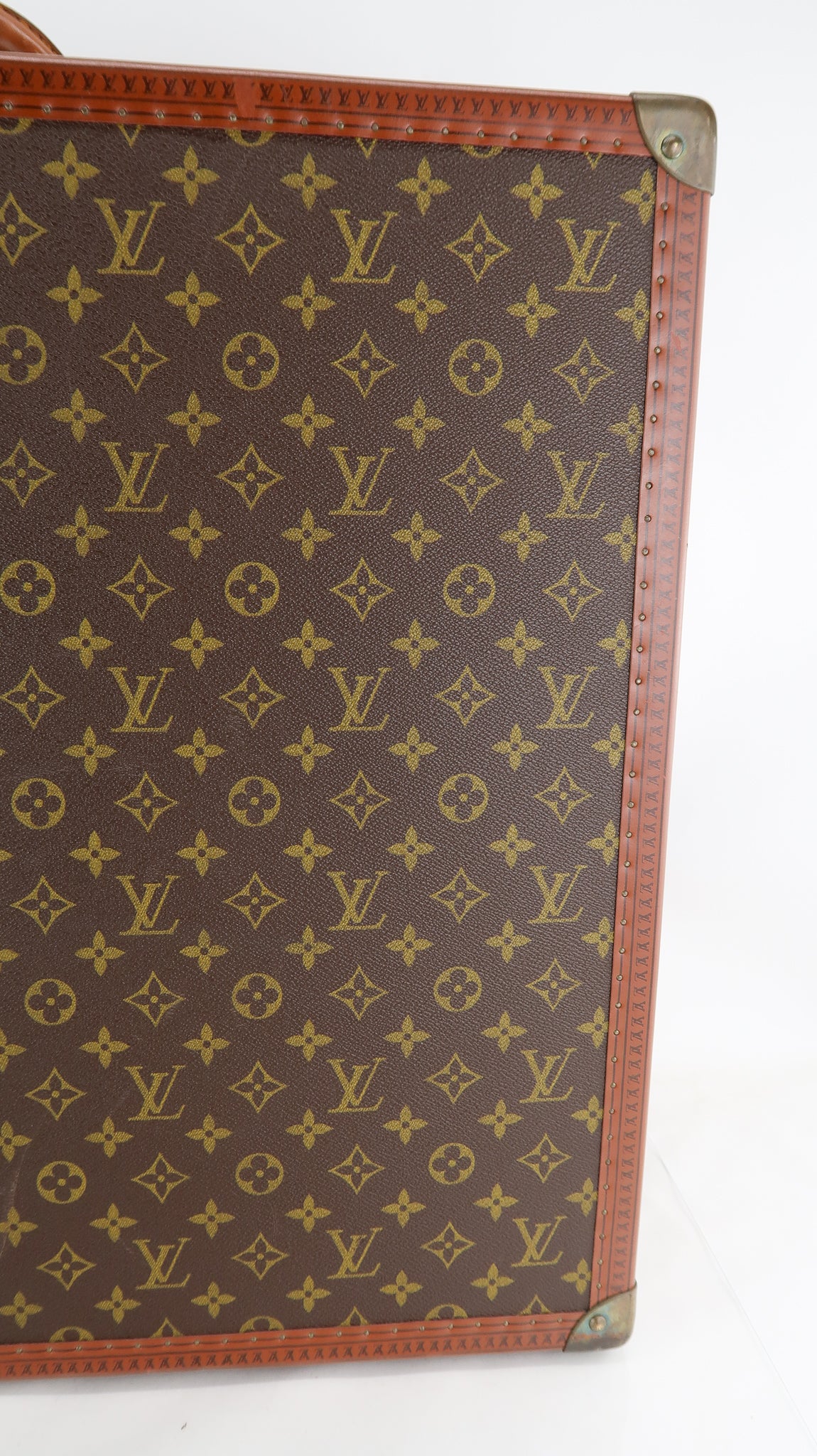 Louis Vuitton Vintage Monogram Canvas Alzer 65 Hardsided Trunk