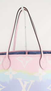 Louis Vuitton, Neverfull Escale Pastel Pink Made In France Limited