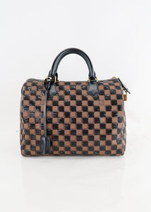 LOUIS VUITTON Damier Paillettes Speedy 30 with Navy Sequins For Sale at  1stDibs