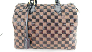 Louis Vuitton Damier Ebene Paillettes Speedy 30 - Brown Handle Bags,  Handbags - LOU775438
