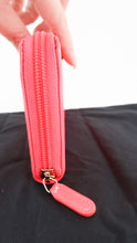 Load image into Gallery viewer, Chanel Patent Leather Zippy Wallet Neon Pink