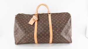Louis Vuitton Monogram Keepall 60 Bandouliere