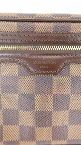 Louis Vuitton Macao Wristlet Clutch Damier Ébène Canvas Brown