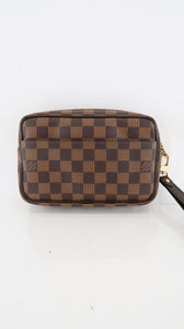 Louis Vuitton Damier Canvas Macao Wristlet Clutch Bag – STYLISHTOP