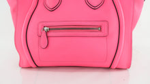 Load image into Gallery viewer, Celine Mini Luggage Fluo Pink