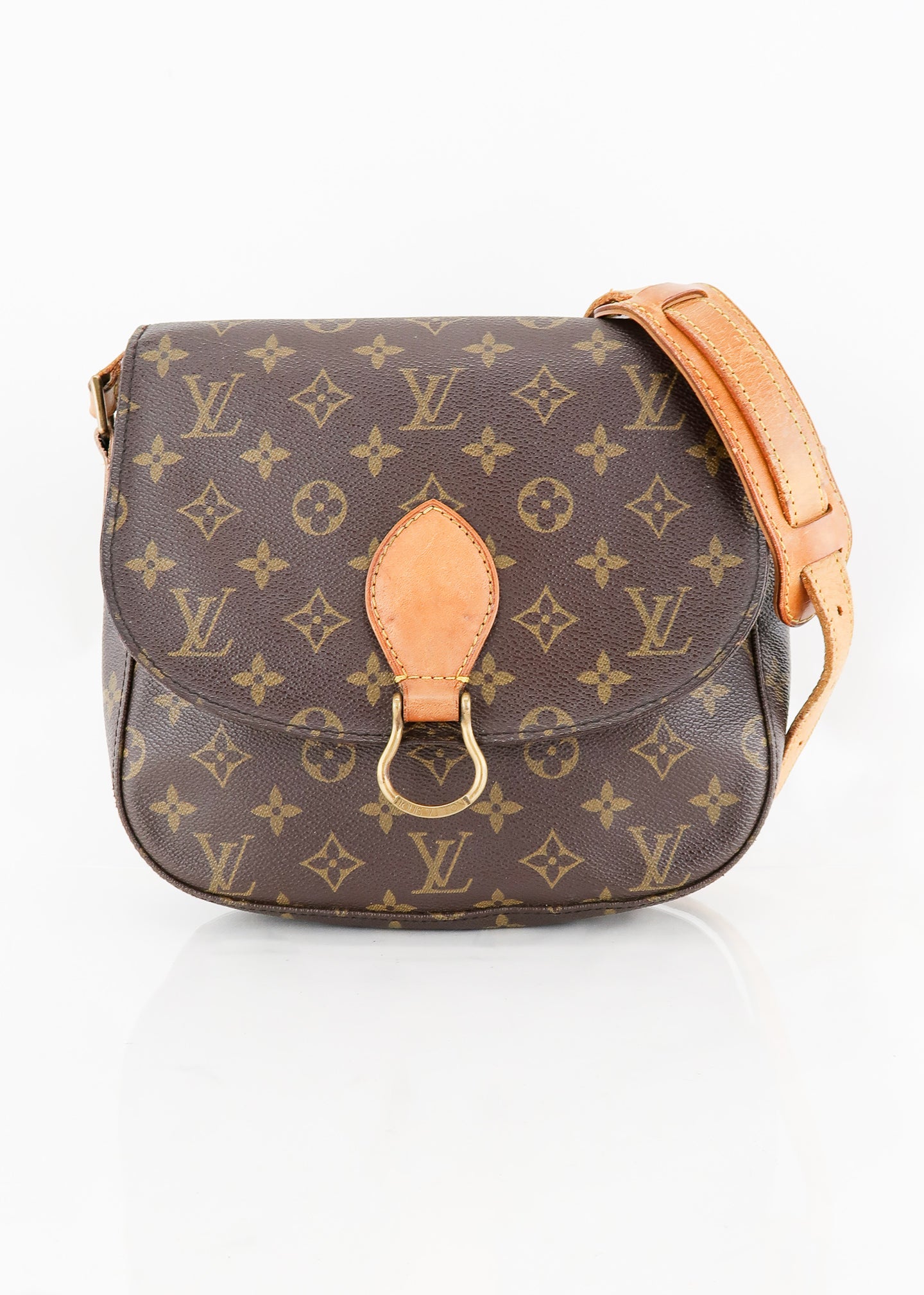 Louis Vuitton St Cloud PM  Leather buckle, Types of bag