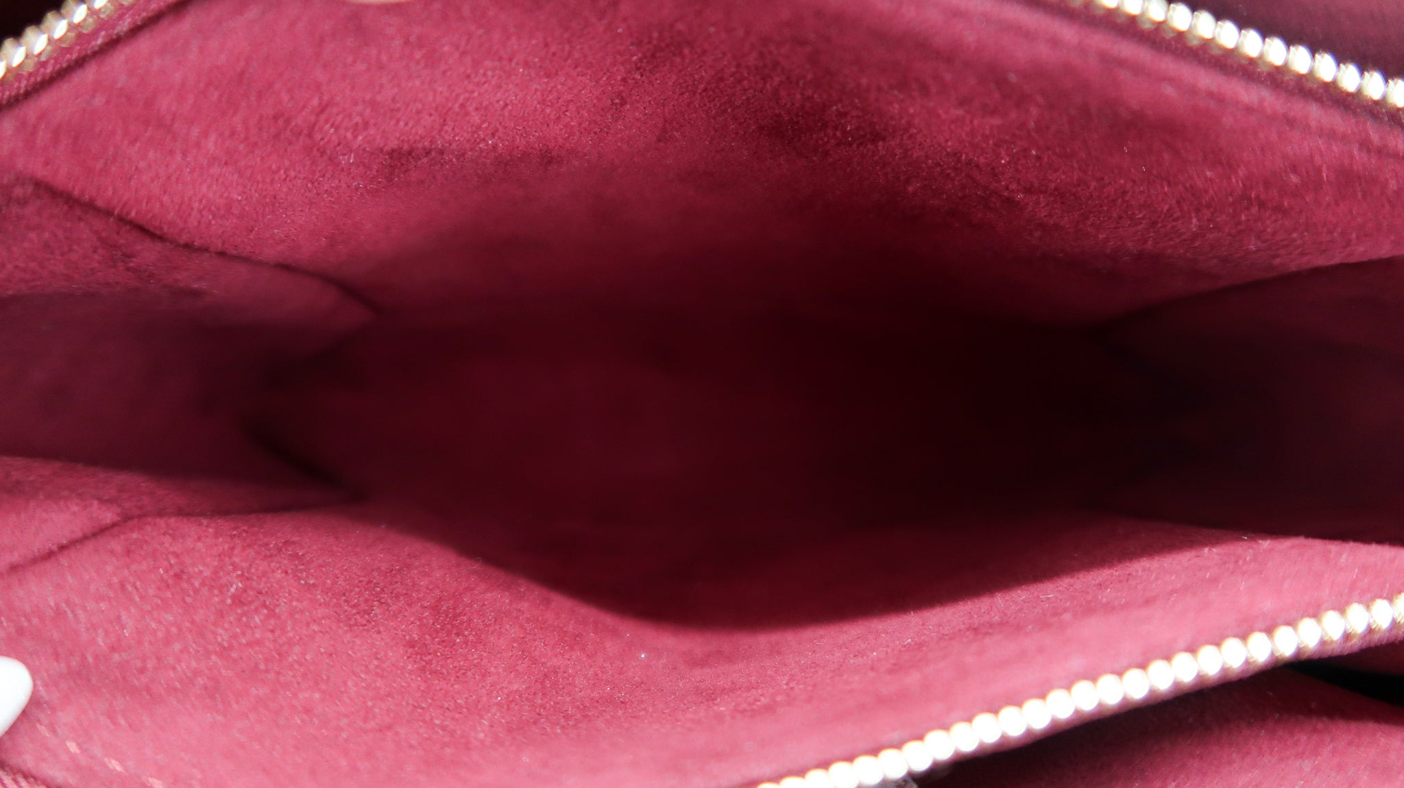 Louis Vuitton Rose Pink Monogram Embossed Lambskin Coussin PM