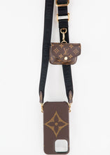 Load image into Gallery viewer, Louis Vuitton Monogram Bumper on Strap iPhone 13 Pro