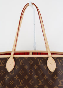 Louis Vuitton Monogram Neverfull MM Red