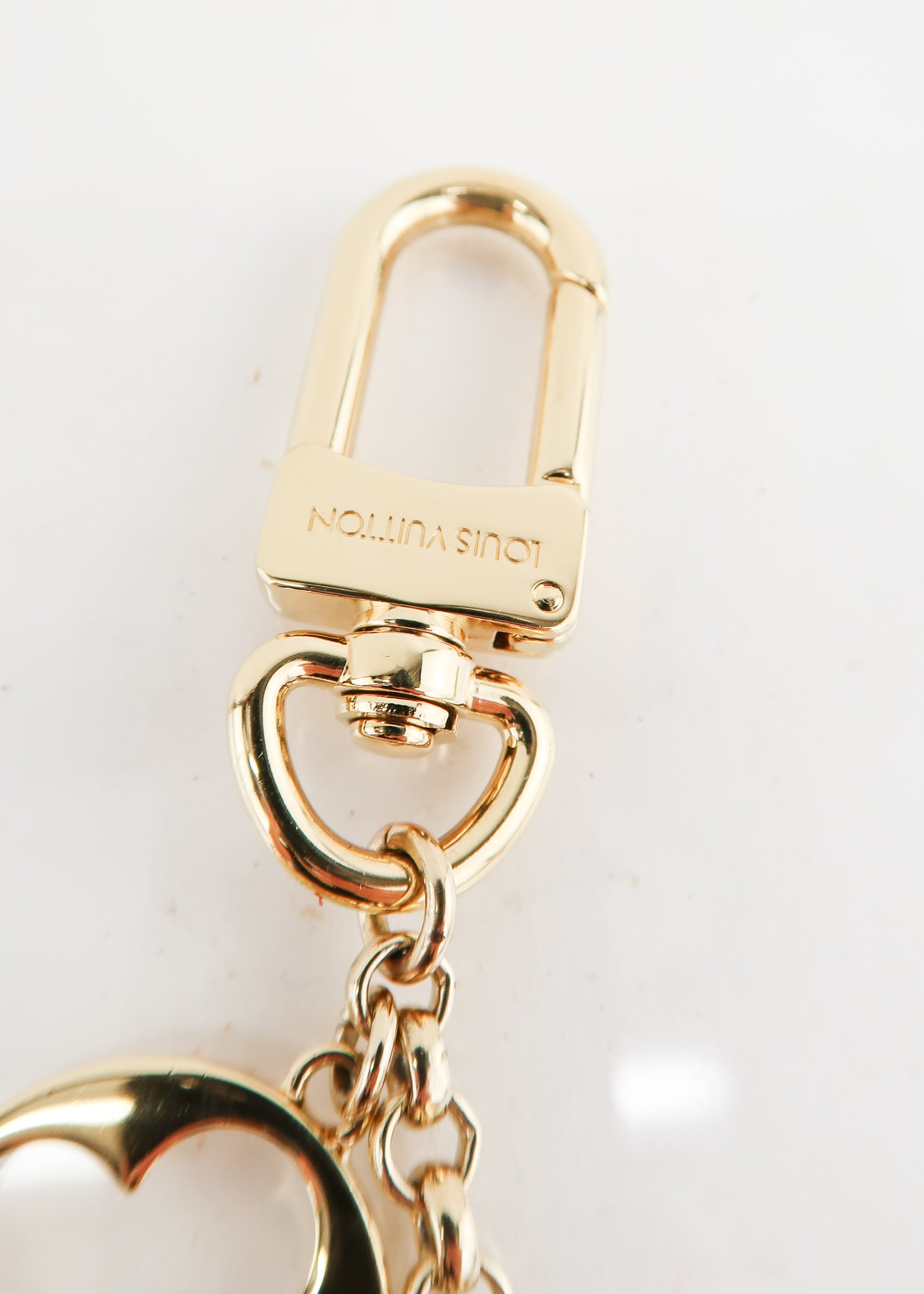 Louis Vuitton Louis Vuitton Key Holder Chain Extension Ring Silver