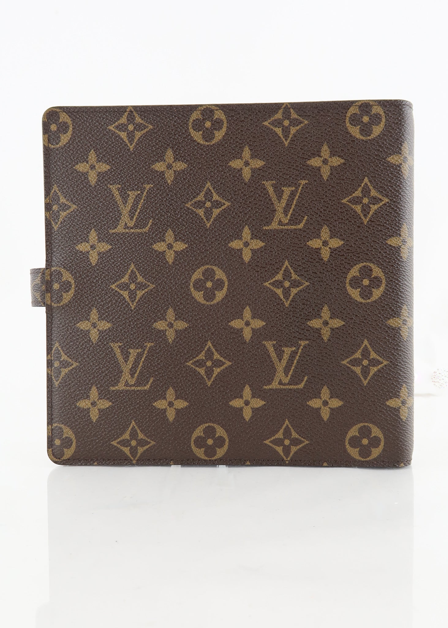 Louis Vuitton // Brown Monogram Sticker Agenda Cover – VSP Consignment