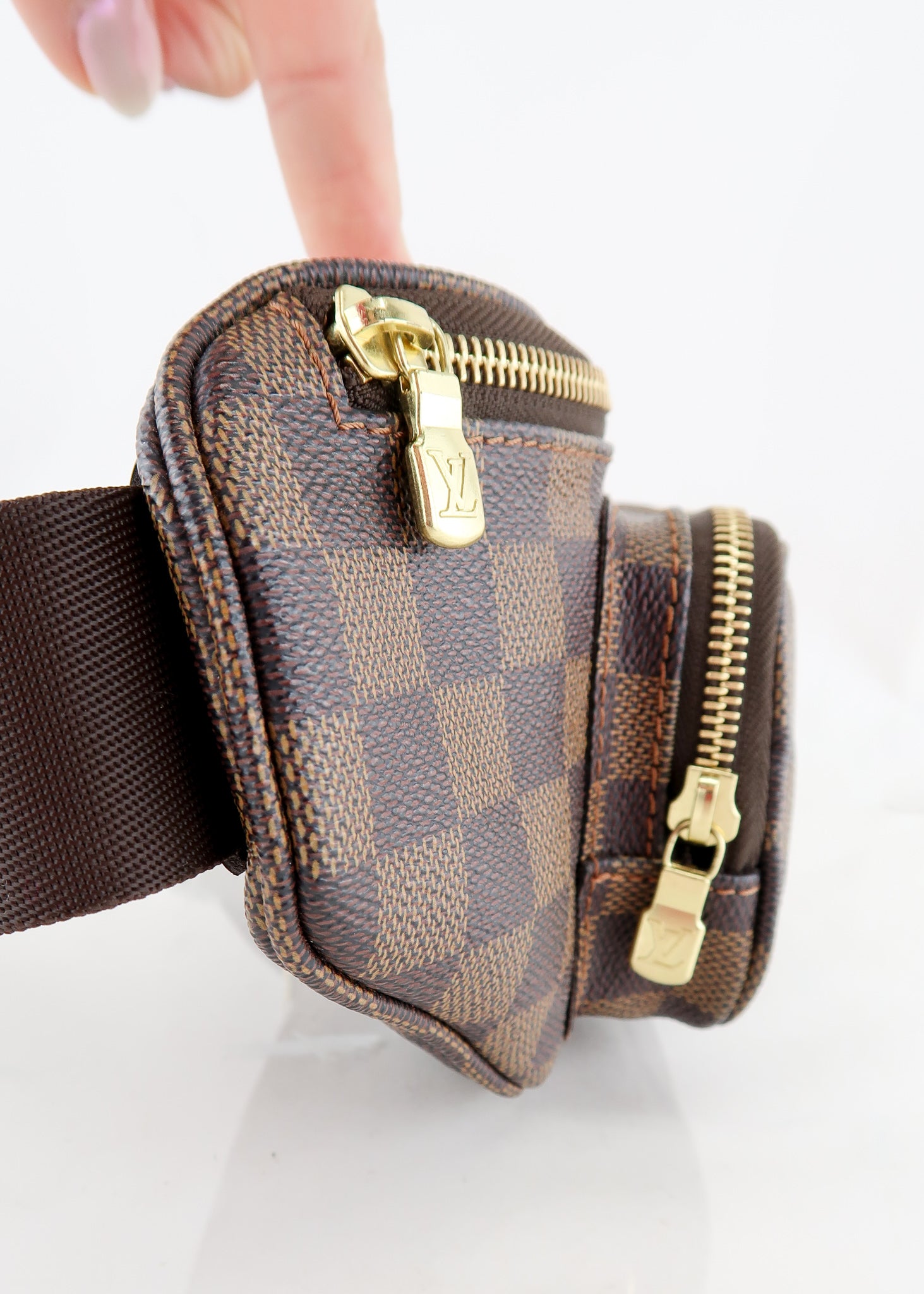 Louis Vuitton Bum Melville Damier Belt Bag กระเป๋าทรงคาดอก คาดเอว