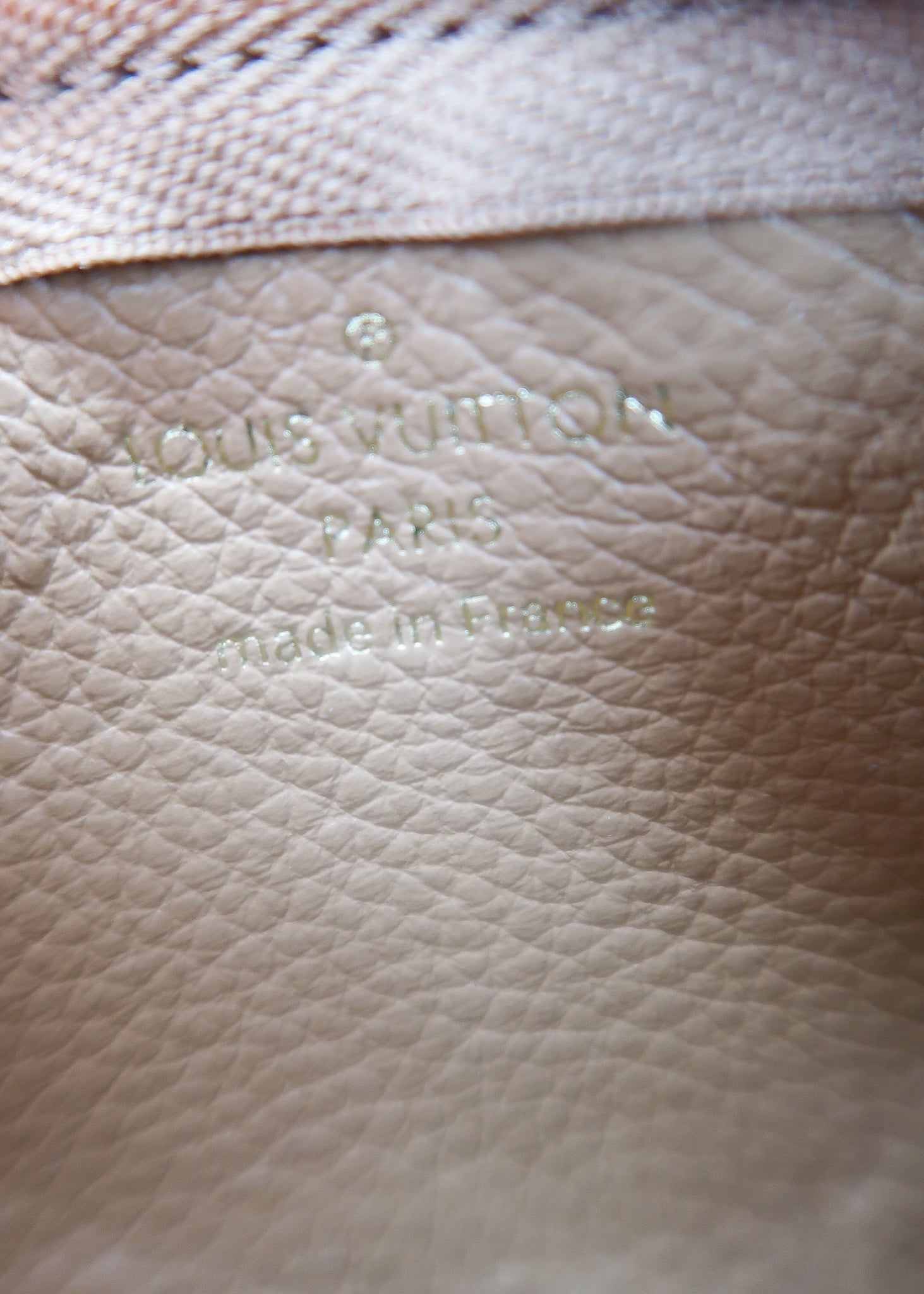Louis Vuitton, Other, Louis Vuitton Key Pouch Monogram Empreinte Giant  Broderies Neutral