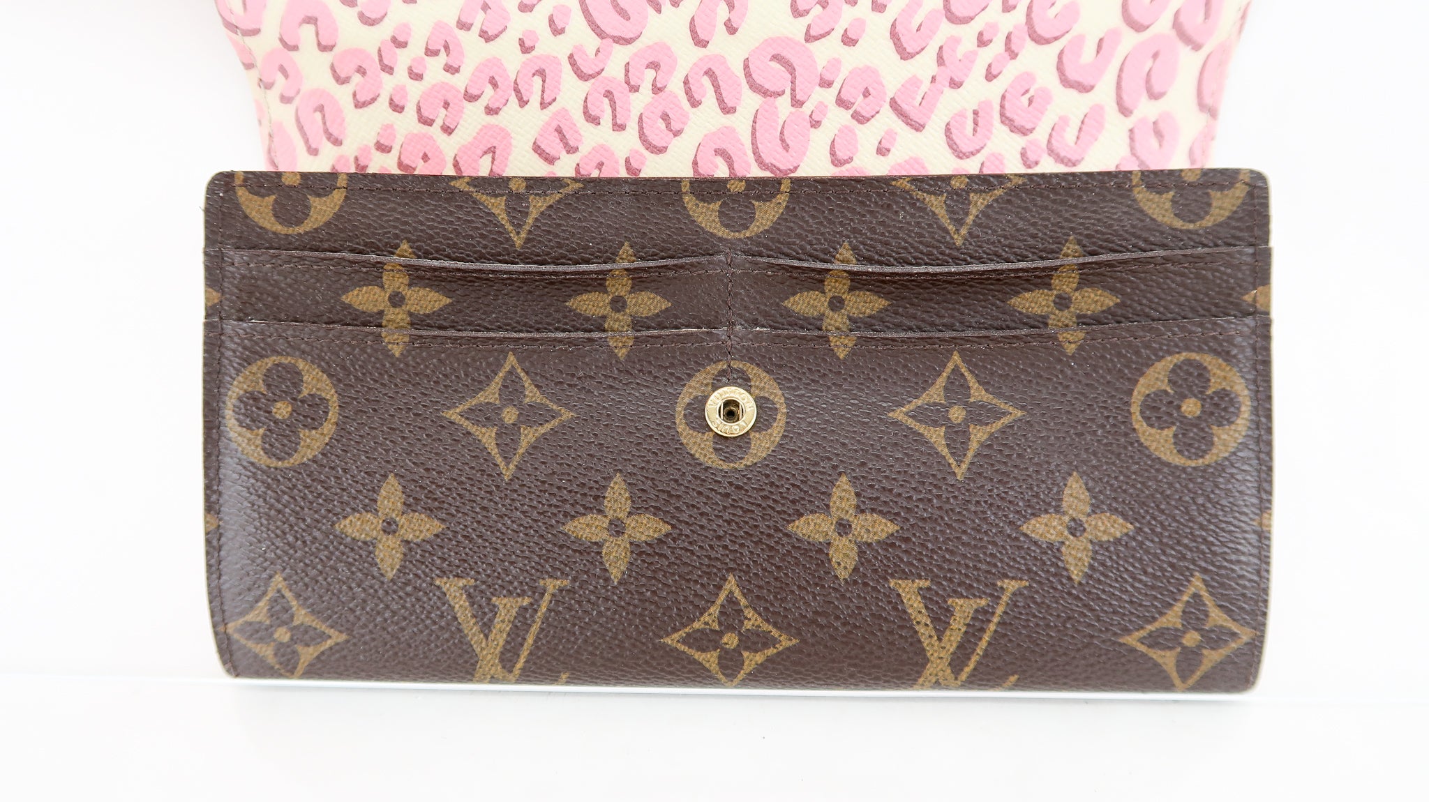Louis Vuitton, Bags, Louis Vuitton Portefeuille Louise Stephen Sprouse  Ombre Custom Wallet