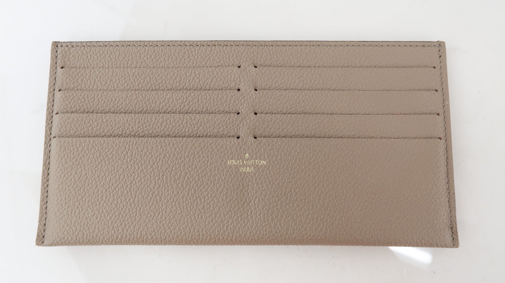 Louis Vuitton Pochette Felicie Card Holder Insert Beige