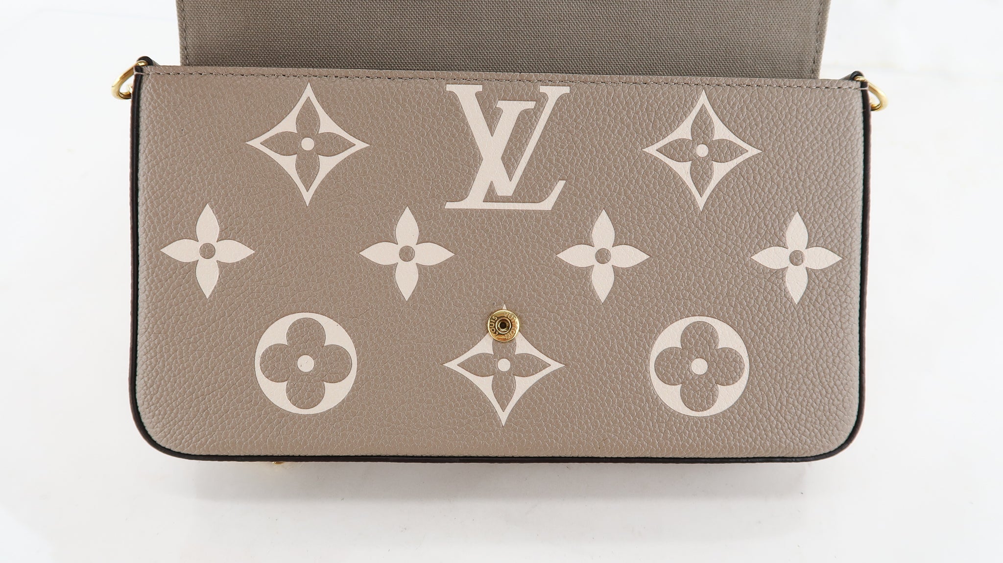 Louis Vuitton Bicolor Empreinte Felicie Dove – DAC