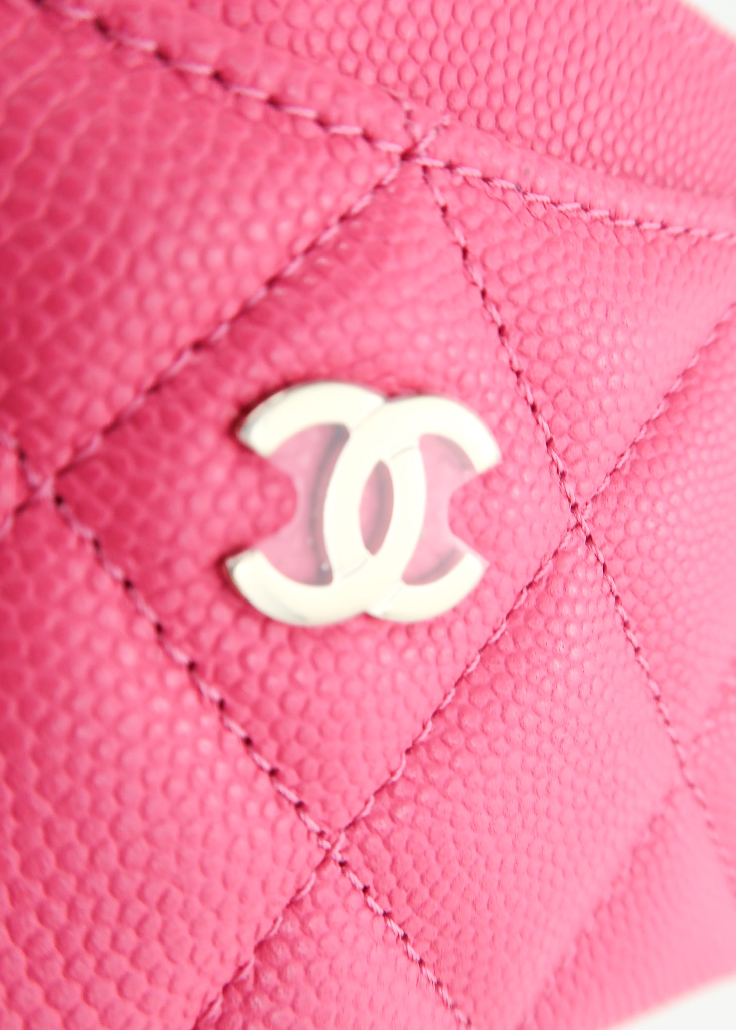 Chanel 19 Card Holder Dark Pink – DAC
