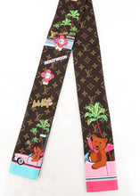 Load image into Gallery viewer, Louis Vuitton Silk Monogram 2021 Hollywood Christmas Animation Bandeau
