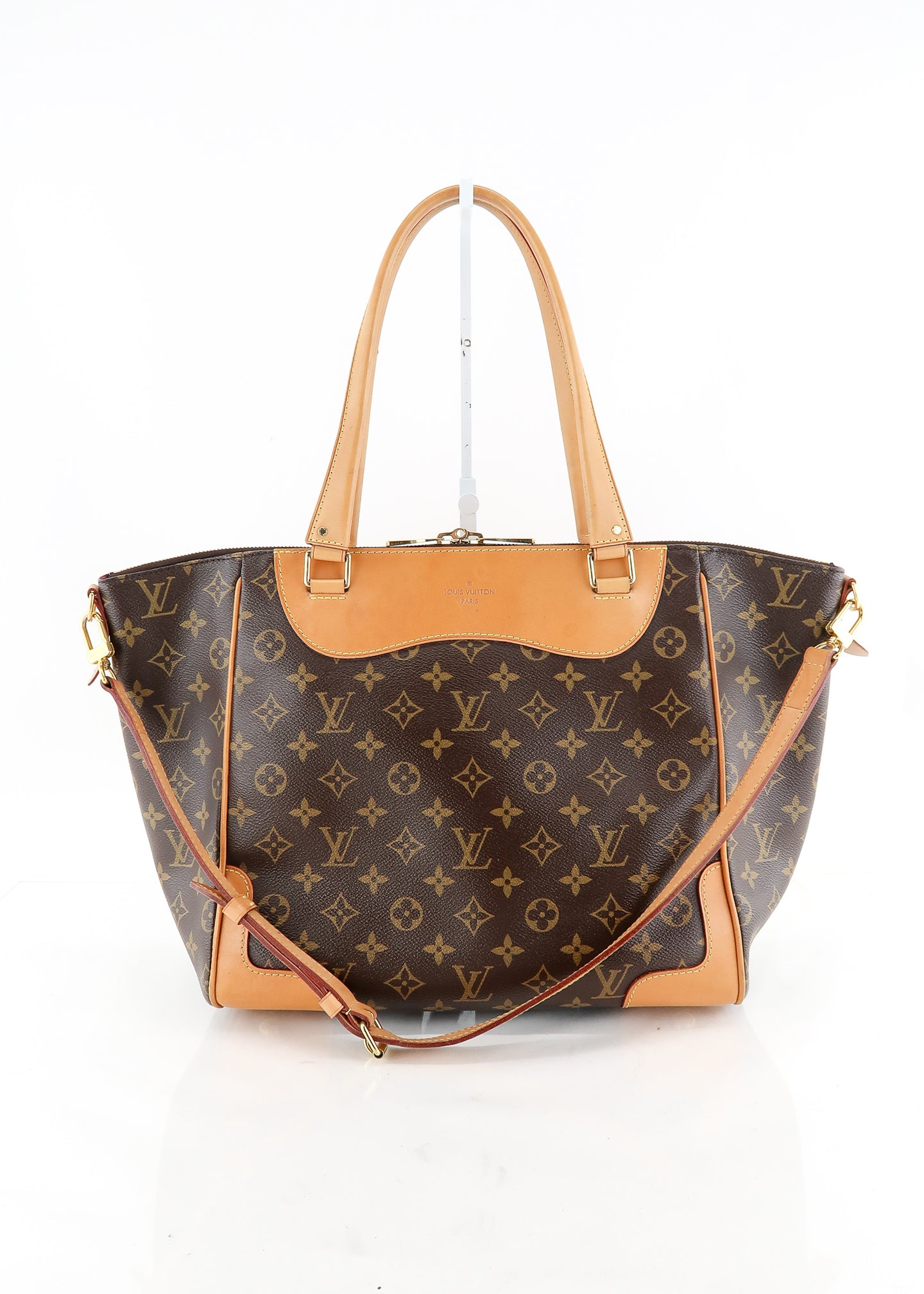 Gorgeous Authentic Louis Vuitton Monogram Ellipse GM Shopper Tote Bag