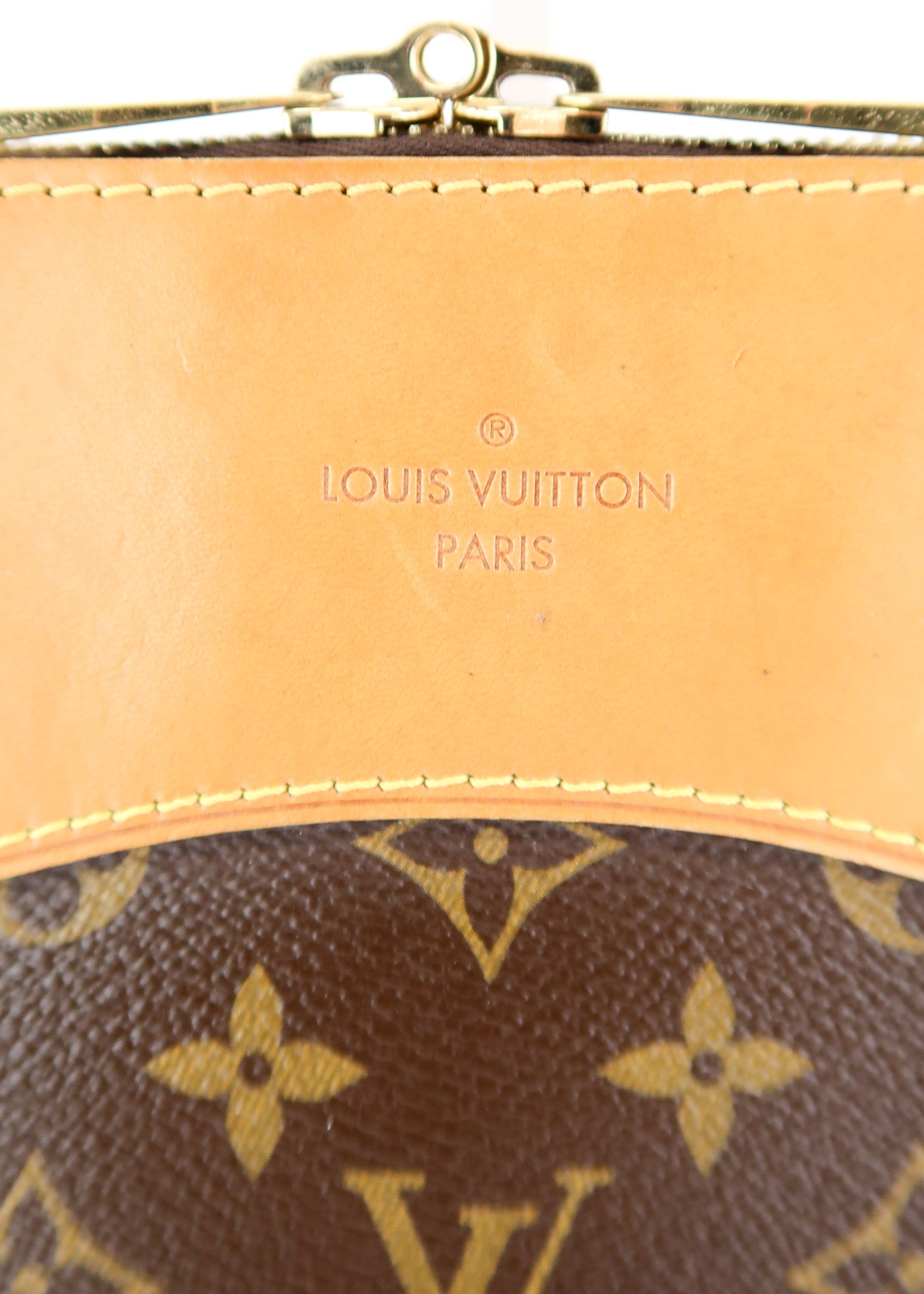 LOUIS VUITTON Louis Vuitton Berg Monogram Sweet Dream Ring M69607 Notation  Size M Canvas Metal Brown Gold