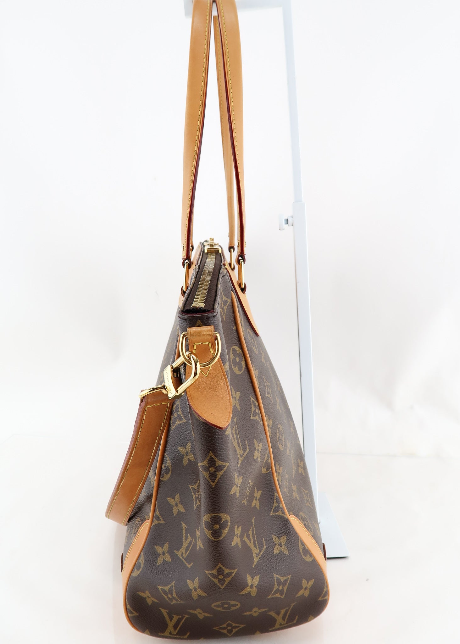 Authenticated Used Louis Vuitton Bag Monogram Hippo Piano Brown x
