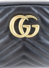 Load image into Gallery viewer, Gucci GG Marmont Small Matelasse Shoulder Bag Black