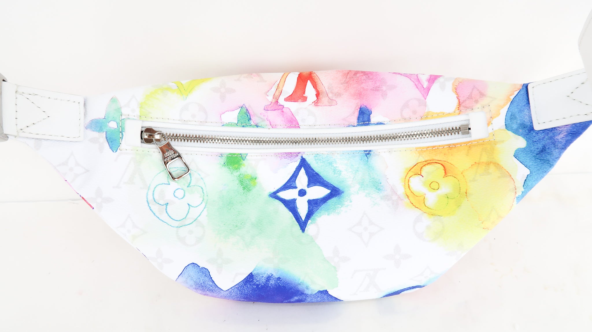 Louis Vuitton Virgil Abloh Multicolor Monogram Watercolor Coated Canvas Discovery  Bumbag Silver Hardware Available For Immediate Sale At Sotheby's