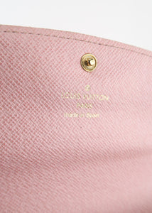 Louis Vuitton Monogram Emilie Wallet Light Pink