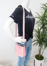 Load image into Gallery viewer, Hermes Pink Taurillon Clemence TPM Shoulder Bag