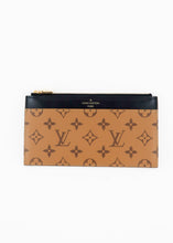 Load image into Gallery viewer, Louis Vuitton Reverse Monogram Slim Purse