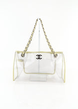Load image into Gallery viewer, Chanel Naked Clear Large Tote Gold