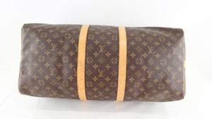 Louis Vuitton Monogram Keepall 55 Bandouliere