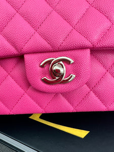 Chanel Caviar Quilted Medium Flap Dark Pink