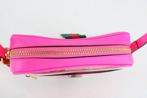 Gucci Clear Ophidia Crossbody PInk