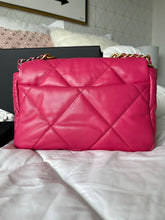 Load image into Gallery viewer, Chanel 19 Quilted Small Dark Pink