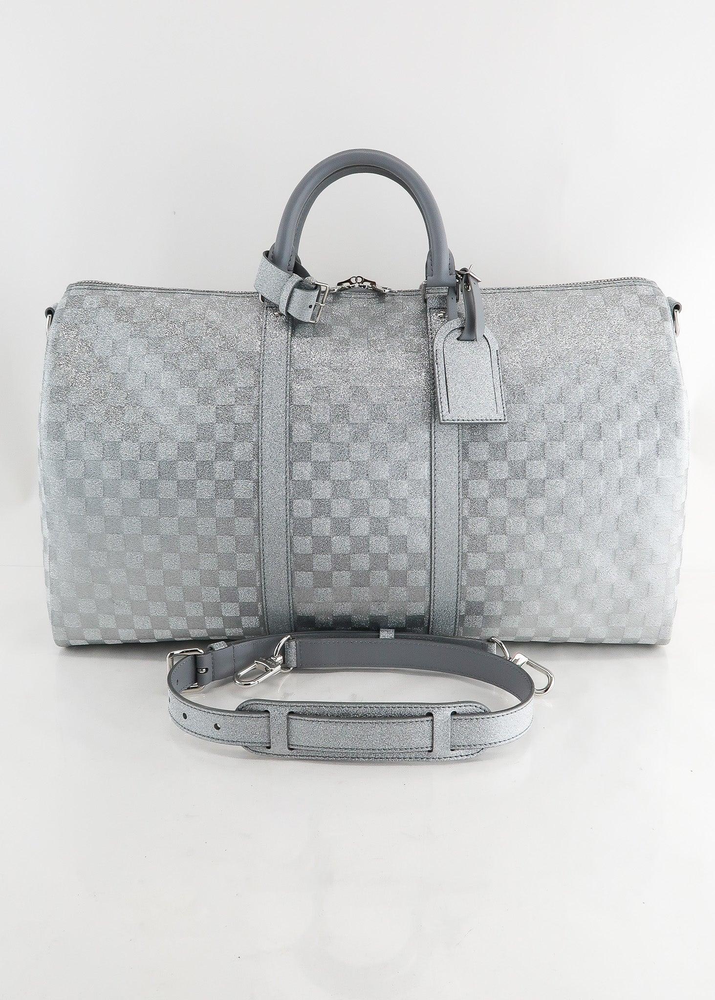 Louis Vuitton Damier Glitter Keepall 50 Bandouliere – DAC