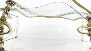 Chanel Naked Clear Large Tote Gold