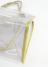 Load image into Gallery viewer, Chanel Naked Clear Large Tote Gold