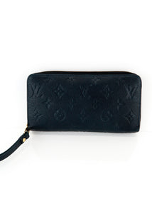 Louis Vuitton Empreinte Black zippy coin purse