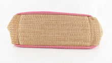 Load image into Gallery viewer, Chanel Deauville Raffia Large Pink