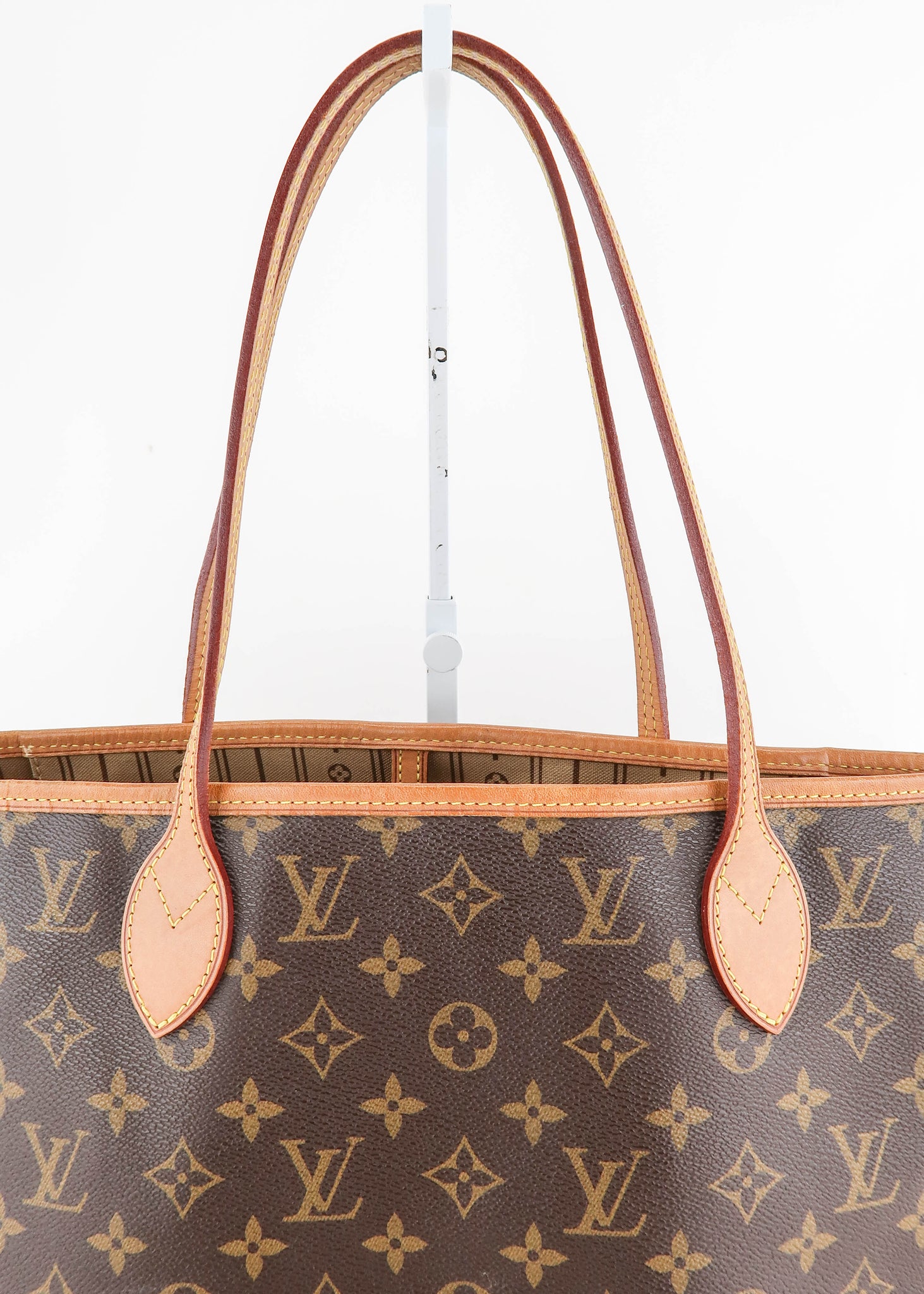 100% Authentic Louis Vuitton Neverfull MM Monogram Tote Bag