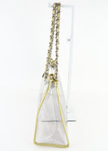 Load image into Gallery viewer, Chanel Naked Clear Large Tote Gold